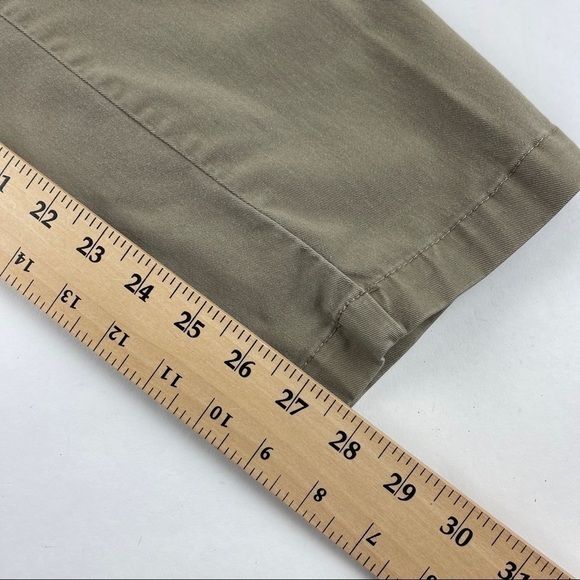 Volcom Chino Pants Boys 29 Khaki Flat Front - Picture 7 of 11